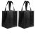 VPB 2 bolsas de transporte para botellas de vino para 6 botellas, bolsa reutilizable y duradera para botellas de vino con asas portátiles para viajes, camping, picnic, vino tinto, champán, cerveza