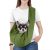 Pawaboo Bolso Bandolera para Perros, Transportín para Perros Bandolera Portátil con Correa Ajustable para Mascotas Gatos Menos de 5,5kg, Bolso de Hombro Perross Bolsa de Transporte Viaje, Verde Matcha