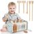 DINORUN Juguetes Niños 1 Año, Juguetes Montessori 1 Años, Juguetes Madera con Xilofono Bebe, Instrumentos Musicales Infantiles, Juguetes Educativos Regalo 1 2 3 Años para Niños Niñas