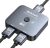 Divisor HDMI 8K @60Hz 4K @120Hz, GANA HDMI 2.1 Switch, Aluminio Bidireccional HDMI Switcher 2 en 1 Out o 1 In 2 Out HDMI Verteiler, HDMI Umschalter Unterstützt 8K 4K für PS5 HDTV Xbox