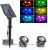 NATPOW Lámpara Sumergible LED Solar, Luz Solar Estanque RGB, Sumergibles IP68 para Piscina/Estanque Decoración Jardín/Patio/Bodas (2 en 1)
