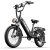 REBAJADO: Cleytro Bicicleta eléctrica, Bicicleta de montaña de 20 , Litio de 48V 15.6Ah, autonomía máxima de 40-100 kilómetros, suspensión Total, 7 velocidades al mejor precio