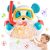 Juguetes Piscina Bebe, Juegos Bañera Burbujas Oso con Música, Juguetes Baño Bébé 1 2 3 4 5 Años, Regalo Cumpleaños Juegos Infantil para Niño Niña