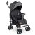 LIONELO Cochecito de bebé de Irma de hasta 15 kg, ligero y moderno, con función reclinable, plegable, ruedas grandes de 6 pulgadas, cesta grande, bolsa, mosquitera