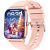 Reloj Inteligente Niño Mujer Hombre, 100+ Deportes & 24/7 Salud Smartwatch, Llamadas Bluetooth, Presión Arterial, Ritmo Cardíaco, Sueño, Estrés, con/sin aplicación, Alarma, Calculadora, Android iOS