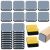 UBERMing 30 Piezas Autoadhesivos Deslizadores de Muebles, 20 x 20 mm Teflon Almohadillas Deslizantes para Muebles Deslizadores de Patas de Silla para Pisos Lisos y Alfombra (Cuadrada)
