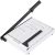 Voluker Massicot A4 – Cortador de papel (capacidad de corte, 10 hojas de papel, para oficina, escuela, ocio, creativo, papel, color blanco