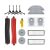 aotengou Recambios para el Robot Aspirador roborock S8 MaxV Ultra Kit de Accesorios 14 Paquetes 1 Juego de Cepillos de Rodillo, 2 Filtros, 4 Cepillos Laterales, 4 Paños de Mopa, 2 Bolsas de Polvo