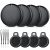 Android Smart Tag, Tracker Compatible con Google Find Hub App (Sólo Android), Localizador Bluetooth, Rastreador para Llaves, Cartera, Equipaje, Impermeable IP68, 4 Negro