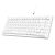 CHOLLO: A.JAZZ AK820 75% TKL Teclado mecánico con Cable,Interruptor Azul Intercambiable en Caliente,Teclado para Juegos con Montaje en Junta,luz Azul,82 Teclas con Perilla de Volumen CNC,para Win/Mac-Blanco | Oferta Amazon