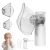 Nebulizador portátil silencioso y recargable, con nebulización eficiente, incluye 2 mascarillas y 1 boquilla, adecuado para adultos y niños, ideal para uso doméstico y viajes (Blanco)