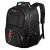 YOREPEK Mochila Grande Hombre 50L, Mochila Trabajo Antirrobo con Airtag y Bloqueo RFID Laptop Backpack con Puerto de Carga USB Impermeable para Portatil 17 Pulgadas, Escolar, Trabajo, Viaje, Negro