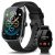STECEi Smartwatch Hombre Mujer, Pantalla Curva HD de 1,95″, Reloj Inteligente con Contestar/Realizar Llamadas, 112 Modos Deportivos, Podómetro/Sueño/Frecuencia Cardíaca, IP68 Sumergible, Negro en promoción