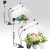 2Packs de 2 luces de la planta de cabeza, en forma de V LED lámpara de la planta, de espectro completo crecer las luces para las plantas,luz de la planta de interior,luz de la planta,6/12/18H timer