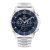 Tommy Hilfiger Reloj Analógico de Cuarzo Multifunción para Hombre con Correa de Acero Inoxidable Plateada – 1710492