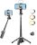 Victiv Mini Palo Selfie con Luz, Tripode para Movil Ligero y Compacto con Control Remoto, All-en-One Selfie Stick con Luz Desmontable Compatible con iPhone 17/16/15/14/13/12 Samsung & Huawei