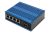 DIGITUS Conmutador de Red PoE – Gigabit Ethernet de 5 Puertos – 4X RJ45 + 1x Puerto SFP – No gestionado – 10/100/1000 Mbit/s – Montaje en Carril DIN y en Pared – IP40 – Serie Industrial – Azul