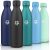 HoneyHolly Botella Agua Acero Inoxidable, Acero Inoxidable 18/8, Botella Termica, Sin BPA 1000ML, Termo, A Prueba de Fugas, Botella Gimnasio para Camping, Excursión, Deportes Al Aire Libre