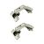 LOOTICH 135 Grado Clip-on 35 mm Bisagra de Ángulo para Puertas Plegables Bisagras de Esquina Especial para Puerta de Mueble Armario de Cocina Angular Juego de 2 piezas