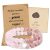 CheersLife 2 Piezas Pulsera de Piedra Natural Mujer Idea Regalo Pulsera Mujer Joyas Cumpleaños Navidad Regalo Mujer Original Mujer Pulsera de Cuentas Regalo para Mamá Hija Hermana Amiga Rosa FR
