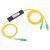 Wincal Divisor óptico,Separador Óptico de Fibra,Fibra Pigtails-SC AP’C 1x 2 PLC Divisor de Fibra monomodo SC/UPC Divisor PCL Divisor de Fibra óptica,Cable Amarillo(Amarillo)