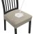 Dioxide Fundas Sillas de Comedor Impermeable Elásticas Sin Brazos,Ajustables y Lavables Funda Silla Jacquard Universales para Hogar,Restaurante,Fácil de Instalar y Limpiar Duraderas (Marrón 4PCS)