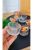 Juego de 6 cuencos para salsas – De vidrio o bambú – Mini cuencos para ketchup, mayonesa, salsas, aderezos, mermelada, miel, mantequilla, aperitivos, frutos secos, entrantes y postres – Cuencos