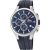 LOTUS Reloj Hombre Analógico de Caucho Azul – Movimiento de Cuarzo Reloj Deportivo Hombre – Cronógrafo – Calendario – Cristal Mineral de Alta Resistencia – Resistente al Agua 5 ATM 18621/1 Color