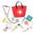B. toys Herramientas realistas de Médico – Juego Imaginario para Chicos, niños – Juguetes Educativos – 18 Meses + – Mini Doctor Care Kit, Multicolor