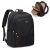 GOLF SUPAGS Grande Mochila Ordenador Portatil de 15.6 Pulgadas, Mochila Multifuncional de Viaje con Compartimento para Portátil, Mochila Escolares Trabajo para Mujer (Negro)