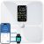 TOP VENTAS: Lepulse Bascula Grasa Corporal y Muscular, Bascula de Baño Inteligente con Pantalla Grande, Bioimpedancia Bascula Inteligente con 22 Mediciónes, Balanza Peso Corporal Masa Muscular IMC con App | Oferta Amazon