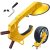 VEVOR Cerradura de Rueda para Coche Bloqueo de Rueda Antirrobo 16-38cm de Acero Q235 de Servicio Pesado Ventosa de 30cm 2 Llaves Dispositivo de Bloqueo de Rueda para Vehículos Caravanas Camiones Motos