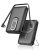 2026 para Magsafe Power Bank con Soporte, Magnética Batería Externa Carga Rapida 10000mAh con Cable USB-C Integrado, Inalámbrica Batería Portatil para iPhone 17 16 15 14 13 12, Negro