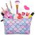 Aomig Maquillaje para Niñas, Juego de Maquillaje para Niños con Bolso sirena, Set de Maquillaje para Niñas Cosméticos Lavables, Juguete de Regalo de Cumpleaños y Navidad para Princesas