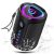 aowoka Altavoz portátil inalámbrico con Luces LED, Pantalla Digital Inteligente+Smart EQ, Altavoz Potente Bass Boost, 5.4, Speaker para Viajes/Deportes/Fiestas/Ciclismo | Oferta Amazon