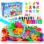 Mocoosy 20 Colores Aqua Gelz Set, 3D Juguete Mágico Elfo de Agua, Kit de Juguete de Gel de Agua Mágico con 20 Magic Gel y 16 Formas, DIY Juguetes Creativos Regalo para Niños Niñas 4 5 6 7 8 Años