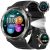 Baolubao Reloj Inteligente Hombre, 1.45″ Smartwatch Hombre con Linterna y Brújula, Smartwatch con Llamadas Bluetooth, 120+ Modos Deportivos, 2 Correas, Podómetro, Pulsera Actividad Impermeable IP68