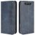 HualuBro Funda Blackview BV5500, Funda Blackview BV5500 Plus 2020, Funda Libro de Retro PU Cuero con Ranura para Tarjetas y Billetera Flip Cover Carcasa para Blackview BV5500 Pro Case (Azul)