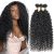 AiPliantfis Curly Wave Bundles Human Hair Extensiones De Cabello Human Hair Extensions de Pelo Humano Natural Black 50g/PC 150G Double Weft Unprocessed Virgin for Women 3 Bündel 16 18 20 Inch