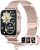 Reloj Inteligente Mujer con 4 Correas 1.83″ Smartwatch Mujer con Llamadas Bluetooth AI Control Voz Pulsera Actividad Pulsómetro Oxímetro Sueño Podómetro 110+ Deportivos Smart Watch para Android/iPhone