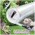 Lona Protección Transparente con Ojales 9.8×9.8ft, 0,35mm Espesor Lona de PVC Impermeable, Multiusos Toldo para Muebles, Piscina, Coche, Jardín, Incluyendo Cuerdas y Ataduras (3x3m)