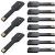 8GB Memoria USB Forma de Llave Pendrive 10 Piezas Uflatek USB 2.0 Pen Drive Negro Memorias Flash Drive Creative Impermeable Pen USB Externo Data Stick para Regalo