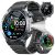 Reloj Inteligente Hombre Militar con GPS y Linterna LED, 5ATM Smartwatch con Brújula llamadas Bluetooth Pulsómetro Oxímetro Sueño, 1.43″AMOLED Reloj Deportivo con 160+Modos Deportivos para IOS Android