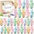 Set de regalo de loción corporal para mujeres, 60 unidades de loción corporal, regalos para el cuerpo en tamaño de viaje y mini cremas de manos, crema hidratante para piel seca, regalos de Navidad