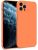 MyGadget Funda para iPhone 11 Pro MAX en Silicona TPU – Carcasa de Doble Capa – Case Resistente Antigolpes y Anti choques – Ultra Protectora Naranja