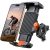 Lamicall Soporte Móvil Bicicleta, [1S Bloqueo/Desbloqueo] 360° Rotación, Soporte Teléfono Moto con Protección de Silicona para iPhone 17/16/15/14 Pro MAX, Galaxy S25 S24 Ultra, 6-7″ Smartphone