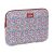 safta Funda para Portatil 14 Pulgadas ‘Flores Coimbra Burdeos’, 34X25X2 cm