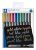 STAEDTLER 8321 TB10 – Estuche con 10 rotuladores metálicos punta pincel, colores surtidos