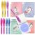 BONNYCO Boligrafo Tinta Invisible y Libreta Unicornio, Pack de 8 Regalos Cumpleaños Niños Colegio. Detalles Cumpleaños Niños, Relleno Piñata Infantil. Regalos Alumnos Primaria Fiesta Infantil