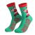 FGFD&OU Calcetines de Navidad Calcetines Hombre y Mujer Algodón Calcetines divertidos(Papá Noel, Nieve, Árbol de Navidad) Regalo Navidad (Verde)